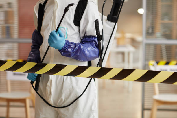 Professional Biohazard Cleanup technician working in Lockhart, TX